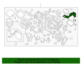 27120-ZL80C NISSAN Heater Core #2