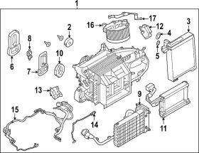 27143-5MP0B NISSAN Heater Core
