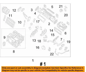 272104FU0A NISSAN Hvac Heater Core Sentra #2
