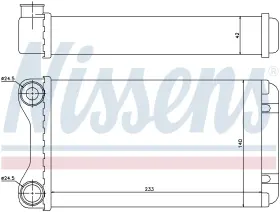 70226 NISSENS Heater