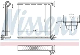 73980 NISSENS Heater #3