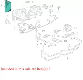 99757212900 PORSCHE Hvac Heater Core 911