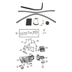 BNDL-915054 RAM OE Air Conditioner Heater Evaporator 3500