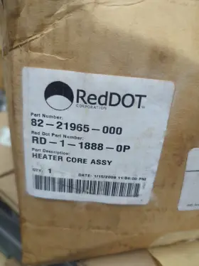 82-21965-000 REDDOT Heater Core Radiator #2