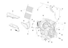 1140064-00-A TESLA Hvac Evaporator