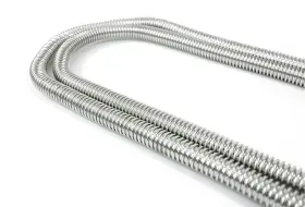 Top Street Performance Hc6310c 44 Inch Heater Hose Kit Stainless Steel Chrome