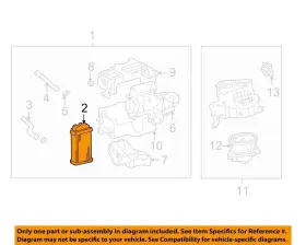 399286 TOYOTA Rear Hvac Heater Core Sequoia