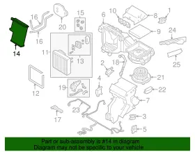 3QF-819-031-A VOLKSWAGEN Heater Core #2