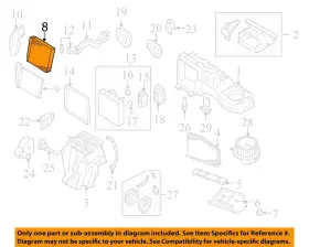 5C0819031 VOLKSWAGEN Hvac Heater Core Sdn Jetta #3