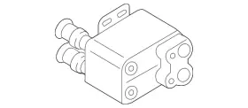 Volkswagen 5qe-819-030-a Genuine Heater Core