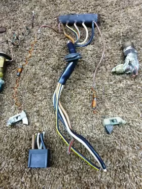 171-820-015 VW Blower Heater Box Wiring 70S MK1 Jetta Rabbit #2
