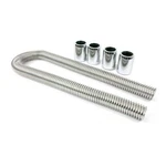 Universal 48" Chrome Radiator Stainless Steel Hose Kit. Fixed Price $97.77.
