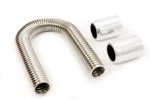 Rpc R7307 36 Stainless Steel Radiator Hose Kit - Polished. Fixed Price $89.99.