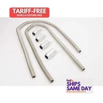 Racing Power R7314, 2-44in Stainless Heater Hose Kit W/chrome Ends Performance. Fixed Price $119.39.