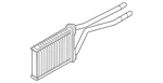 Genuine Mazda Heater Core Na1p-61-a10. Fixed Price $124.59.