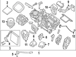 Genuine Nissan Heater Core 27140-9bu0a. Fixed Price $53.36.