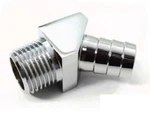 Rpc R4528 45 Aluminum 1/2 Npt To 5/8 Hose Barb Fitting Chrome. Fixed Price $33.99.