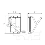 Tyc 96119 Hvac Heater Core For Select 67-72 Chevrolet Gmc Models. Fixed Price $62.43.