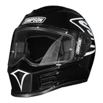 Simpson Motorcycle Speed Bandit Helmet - 12 O'clock Black Medium Spb121md. Fixed Price $299.95.