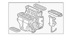 2009-2010 Genuine Honda Pilot Heater Unit (single Zone - Front) 79106-sza-305. Fixed Price $407.23.