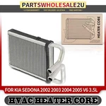 Rear Side Hvac Heater Core For Kia Sedona 2002 2003-2005 V6 3.5l Gas 1k55261r01. Fixed Price $35.99.