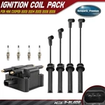 1x Ignition Coil & 4x Iridium Spark Plugs Wires For Mini Cooper 02-06 2008. Fixed Price $58.19.
