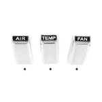 Cj Classics Heater Control Knob Set Mustang With Air Conditioning 1968. Fixed Price $37.99.