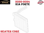 Hvac Heater Core Seal Assembly Radiator For 2020-2024 Kia Forte Vehicles Genuine. Fixed Price $177.77.