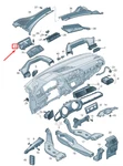 New Volkswagen Tiguan Ad1 Dashboard Air Duct System Outlet 5nn819063. Fixed Price $58.80.