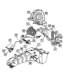 Genuine Mopar Heater Core 5019641aa. Fixed Price $102.99.