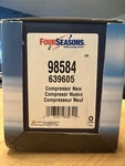 Four Seasons 98584 A/c Compressor 12v New Unopened. Fixed Price $120.00.