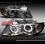02 03 04 05 Bmw E46 3 Series 4dr Halo Projector Headlights Smoke Corner Signal. Fixed Price $205.95.