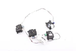 2011-20 Toyota Sienna Le Hvac Blend Door Actuator Motor Set Of 4 W/ Wire Harness. Fixed Price $212.12.