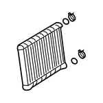 Genuine Mercedes-benz Oe Parts Kit, Heat Exchanger 000 835 56 00. Fixed Price $275.71.