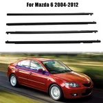 4pcs Weatherstrips Window Trim Belt Outer Sealing Strips For Mazda 6 2004-2012. Fixed Price $59.99.