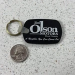 Jim Olson Motors Door County Wisconsin Chevrolet Ford Keychain Key Ring #52409. Fixed Price $10.50.