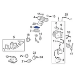 For Ford E-350 Super Duty 2008-2026 F7uz19a775aa Heater Core Case Seal. Fixed Price $23.03.