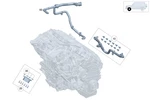 Genuine Mercedes-benz Heat Exchanger 465-346-00-00. Fixed Price $305.10.