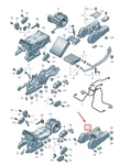 New Audi Q7 4m Rear Hvac Air Inlet Housing 4m0820027a Original No Duty To. Fixed Price $186.73.