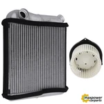 Blower Motor & Heater Core Kit Front Replacement For Pontiac Grand Am L6 3.4l. Fixed Price $61.49.