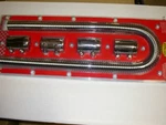 Racing Power Company R7311 48" Stainless Steel Radiator Hose Kit With Chrome. Fixed Price $101.19.