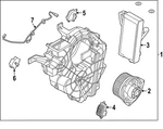 Genuine Nissan Hvac Unit Case Assembly 27400-6sa0a. Fixed Price $672.62.