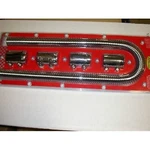 Racing Power Company R7311 Chrome 48" Ss "radiator" Hose Kit. Fixed Price $108.31.
