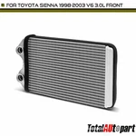 Aluminum Hvac Heater Core For Toyota Sienna 1998 1999 2000-2003 Front Ht399422c. Fixed Price $32.99.