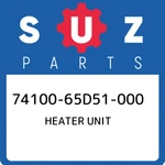 74100-65d51-000 Suzuki Heater Unit 7410065d51000, New Genuine Oem Part. Fixed Price $736.73.