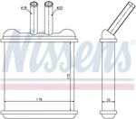 Nissens 76502 Hvac Heater Core For Daewoo Lanos Leganza Nubira S Se Sx Sport Cdx. Fixed Price $54.54.