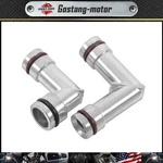 For Chevy Pontiac Buick Aluminum Heater Hose Elbows Upper Lower Pair 3.8l. Fixed Price $7.58.