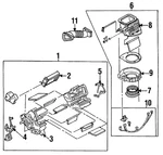 Genuine Mazda Heater Core Na75-61-a10. Fixed Price $452.38.