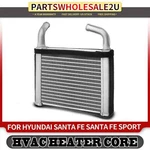 New Hvac Heater Core For Hyundai Santa Fe Sport 2013-2018 Aluminum 97926-b8000. Fixed Price $33.49.