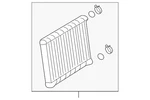 Genuine Mercedes-benz Heater Core 0008355600. Fixed Price $198.40.